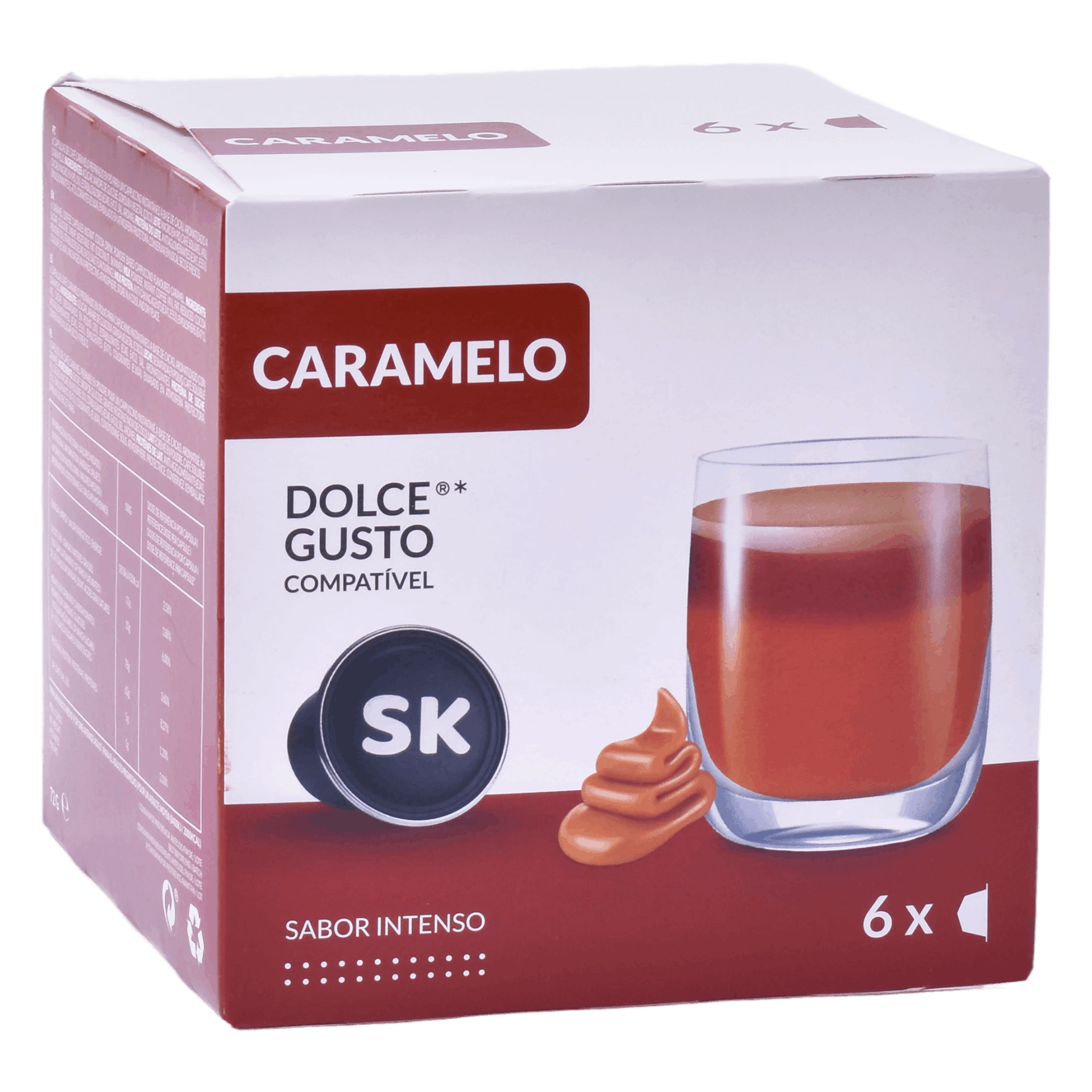SK Cápsulas Café Caramelo 6u