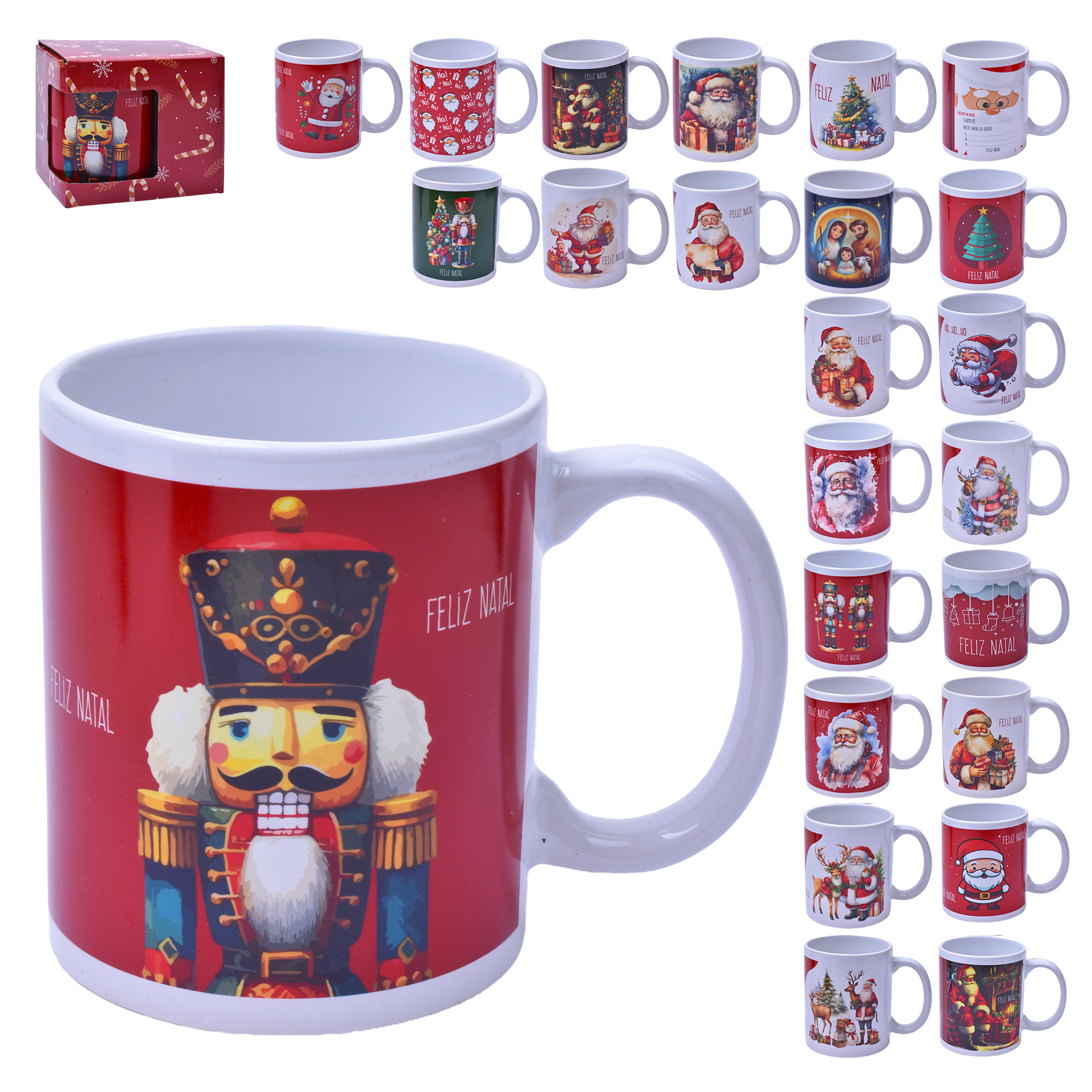 Decoração Natal Caneca Decorada