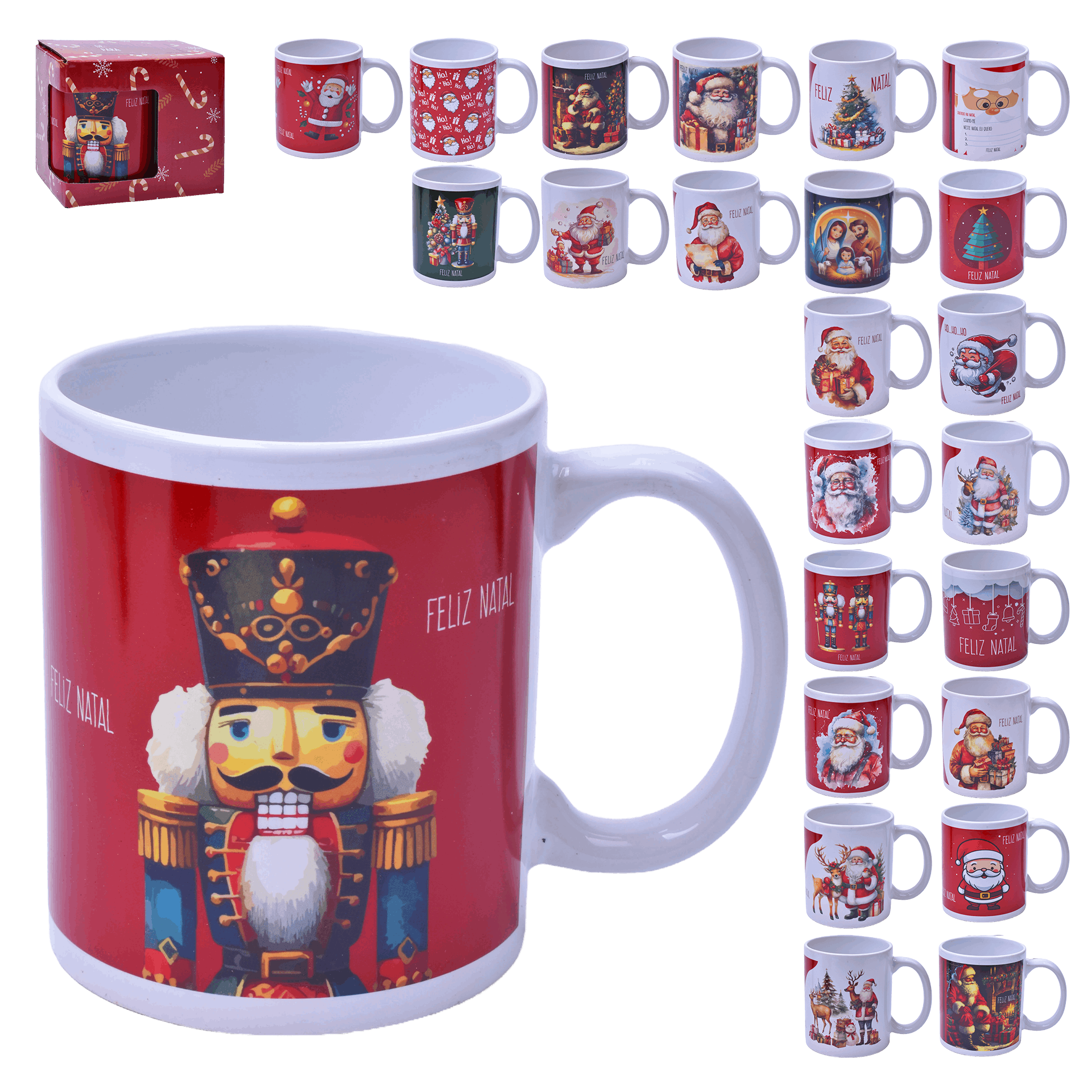Decoração Natal Caneca Decorada