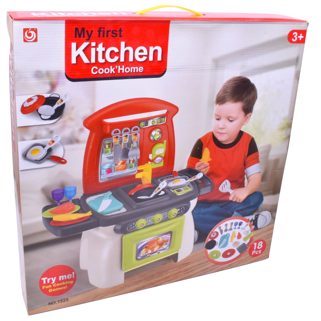Brinquedo Cozinha 18 Peças