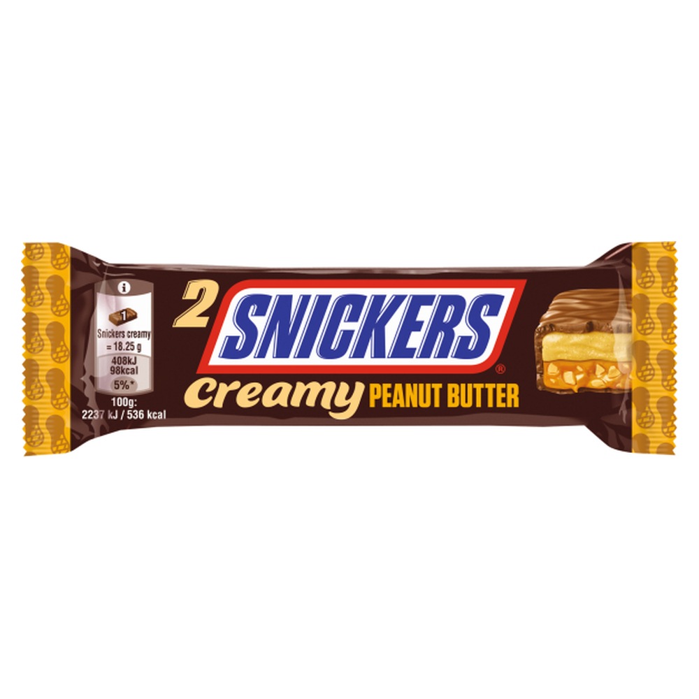 Snickers Creamy Peanut Butter Cx 24