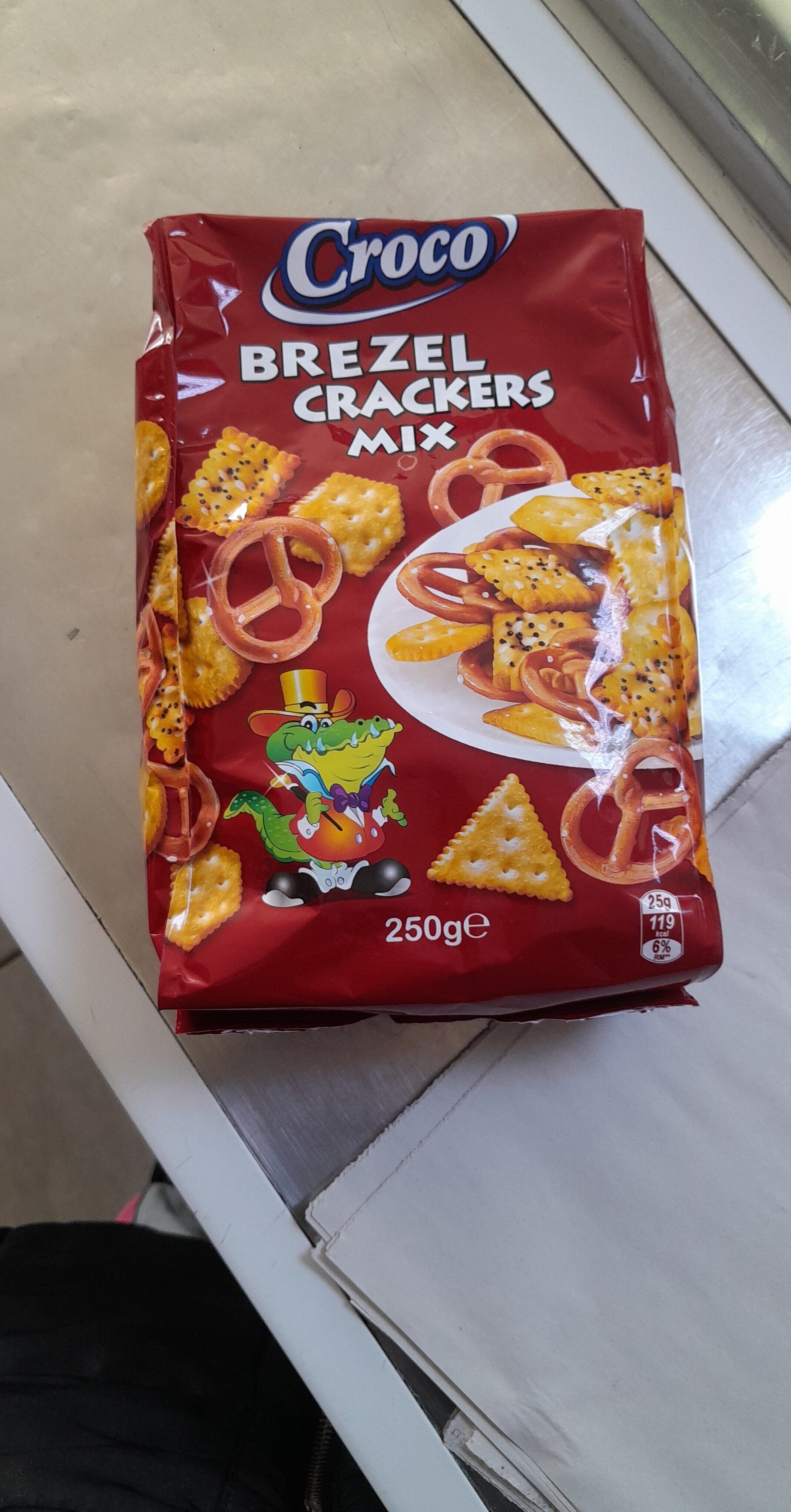 Croco Brezel & Crackers Mix 250 gr