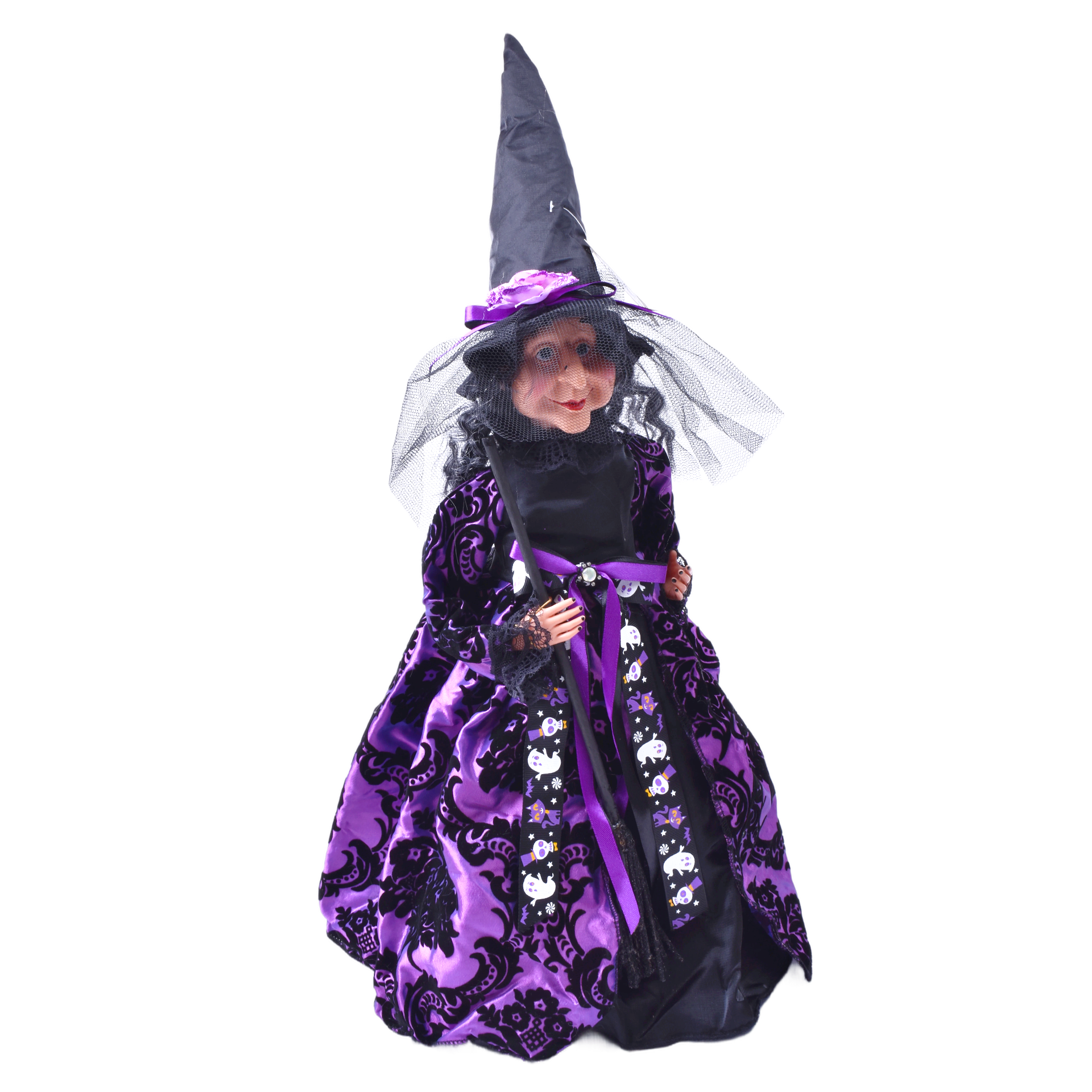 Bruxa Resina Halloween 60cm