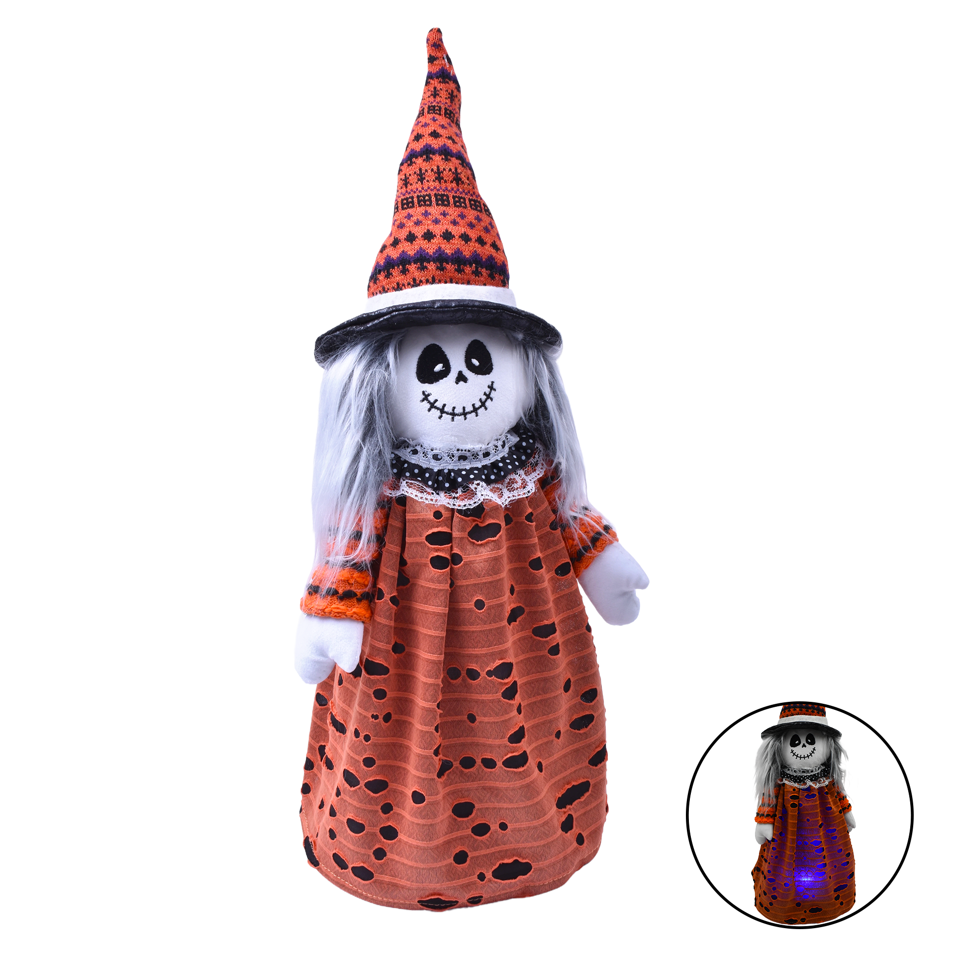 Bruxa Halloween C/Luz/Som