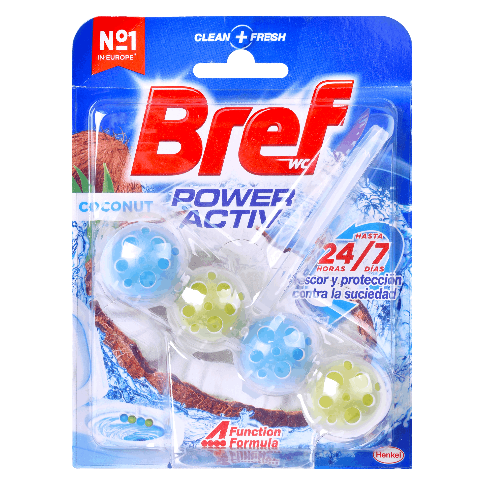Bref Wc Power Activ Agua de Côco 50 gr