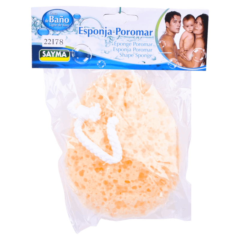 Esponja Banho Natural Sayma