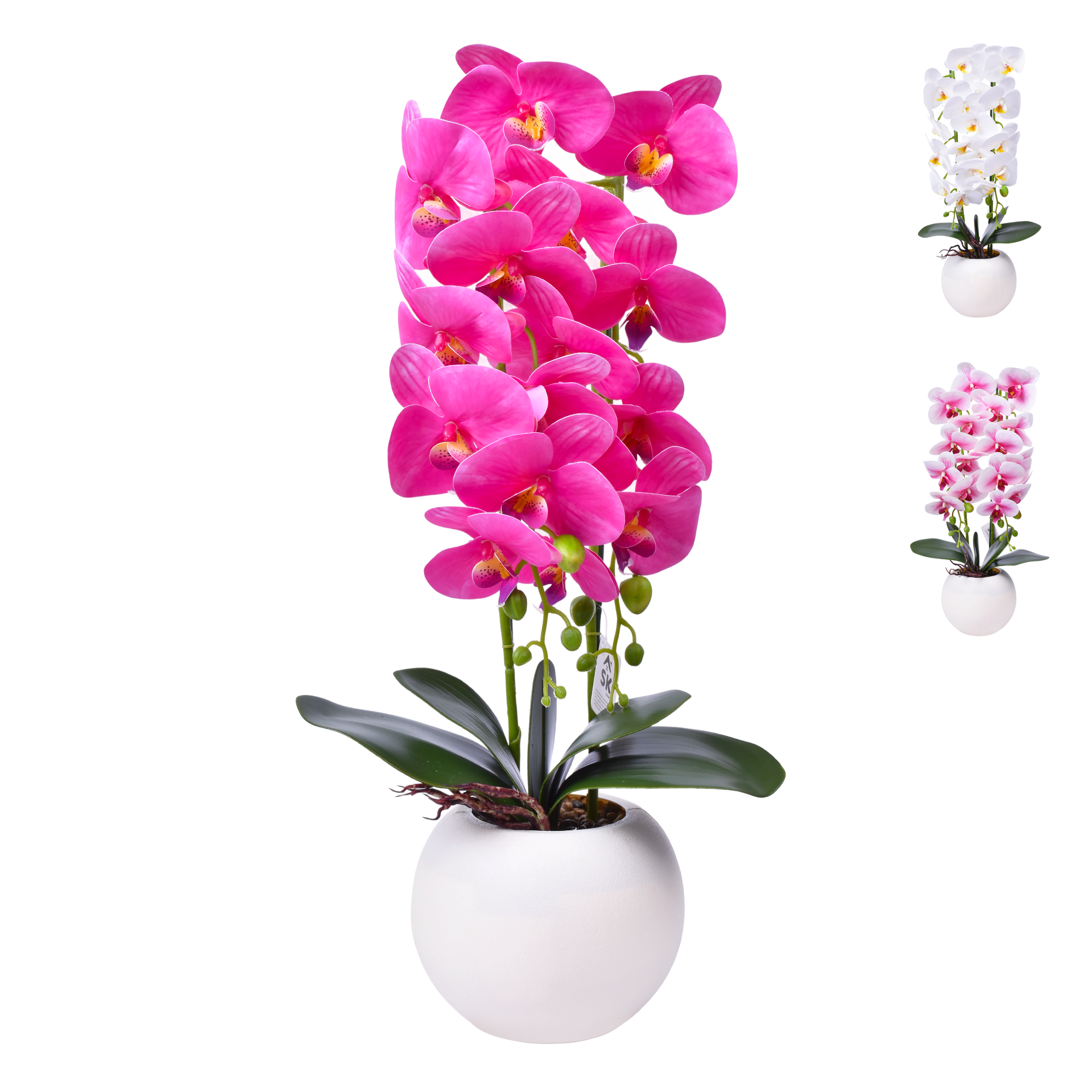 Vaso Orquidea Artificial 60 cm