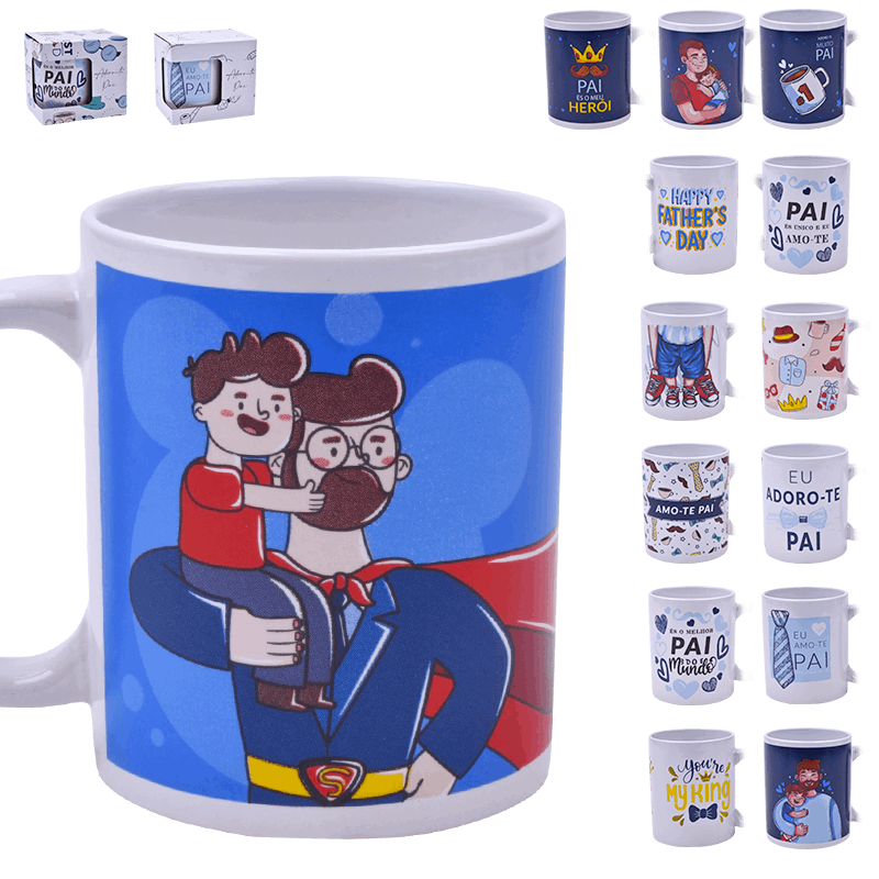 Caneca Dia Pai Sortidas
