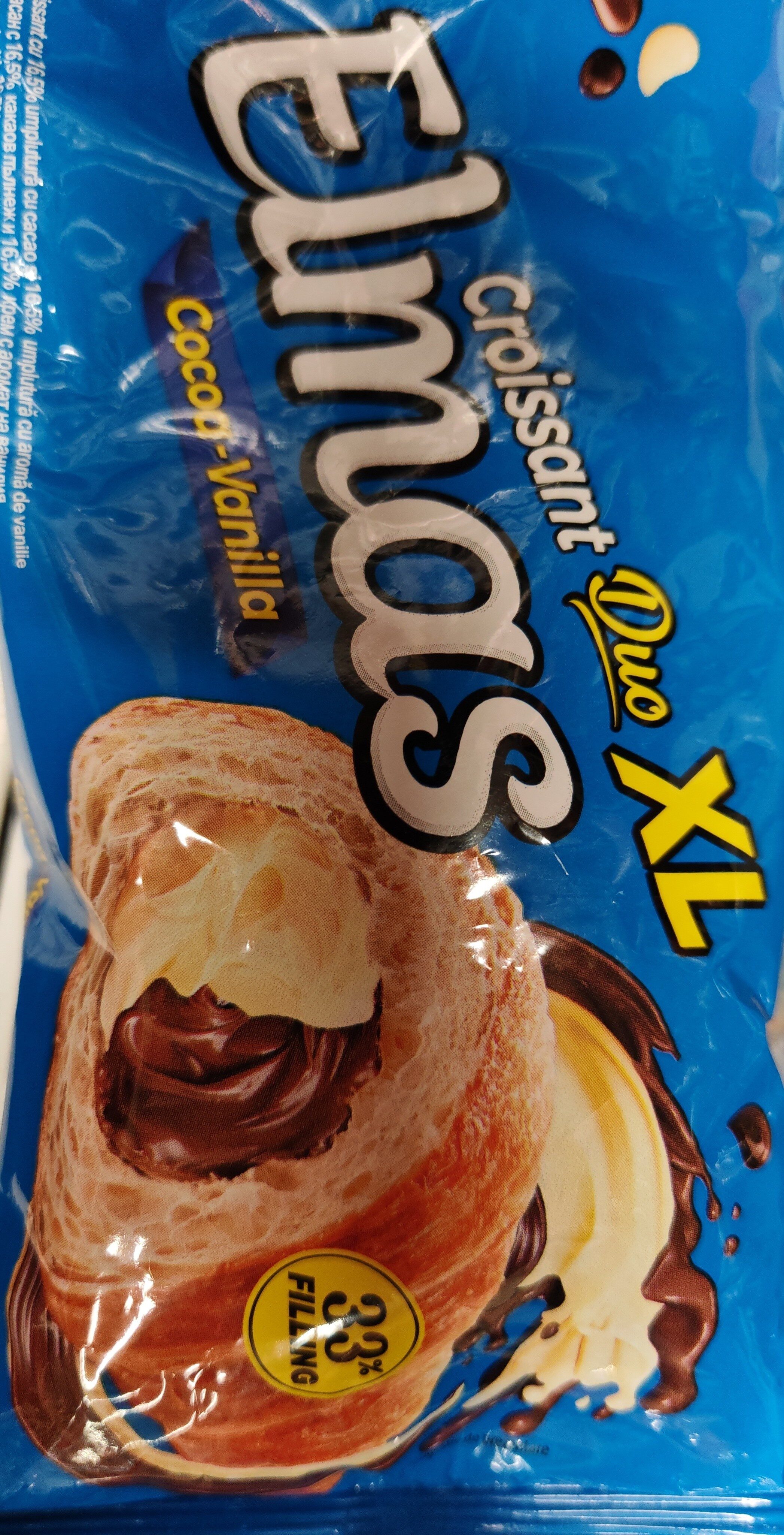 Elmas Croissant XL Duo Cacau/Baunilha 80 gr