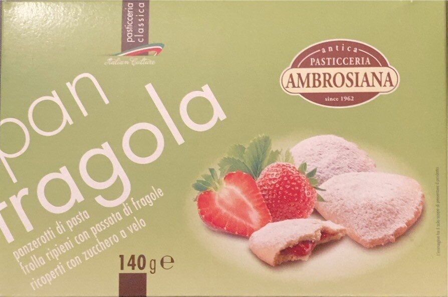 Ambrosiana Pan de Morango 140 Gr