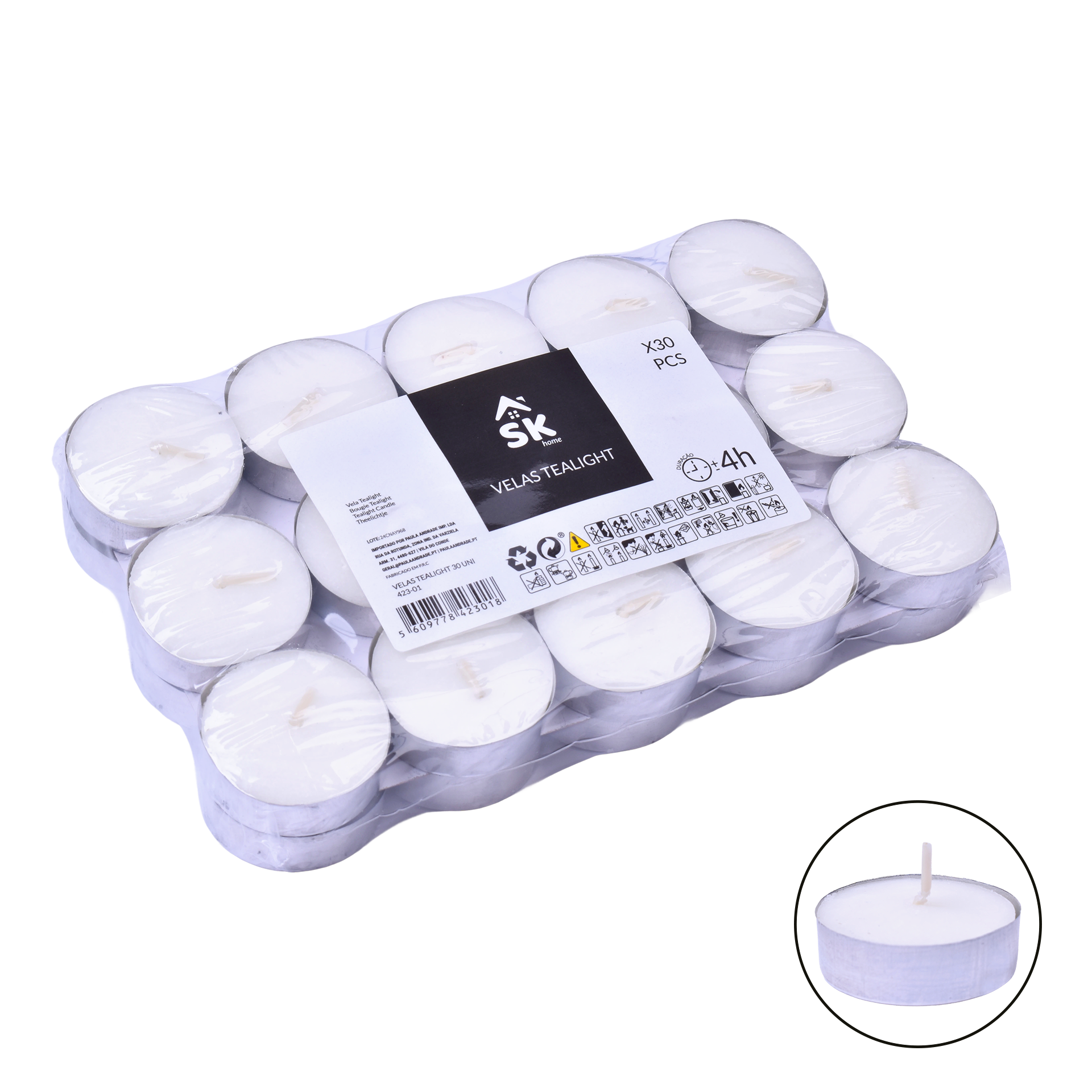 Vela Tealight Covete 30 unid