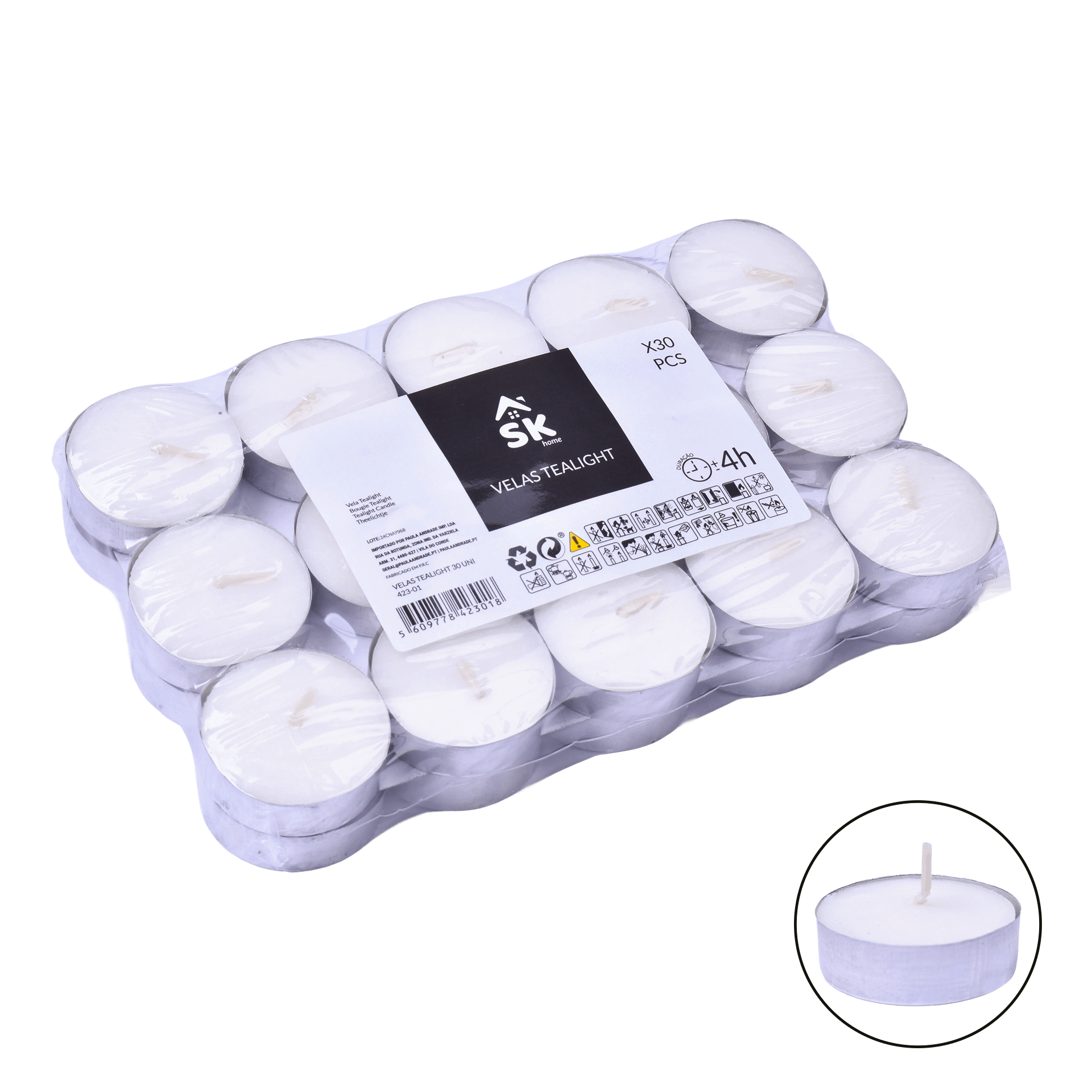 Vela Tealight Covete 30 unid