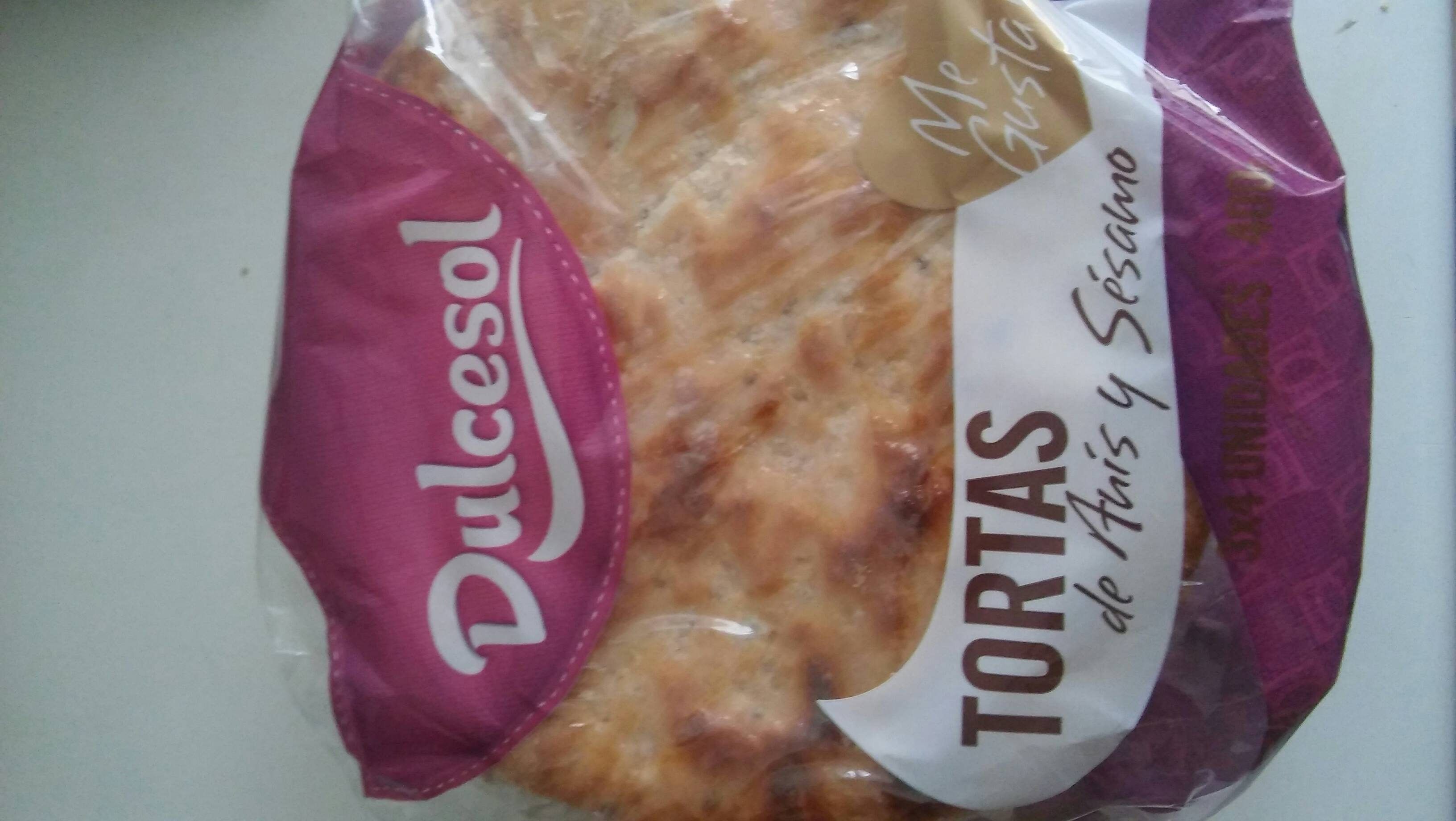 Dulcesol Tortas Anís e Sésamo 400 gr